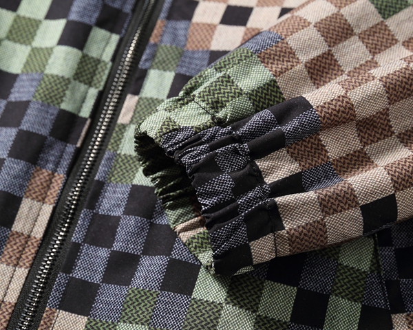 ブランドジャケット角部分ディテール